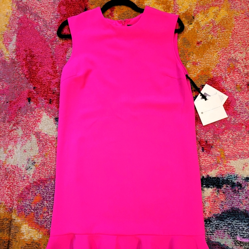 Victoria Beckham For Target Ruffle Hem Dress